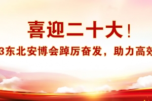 喜迎二十大！2023东北安博会踔厉奋发，助力高效商贸！